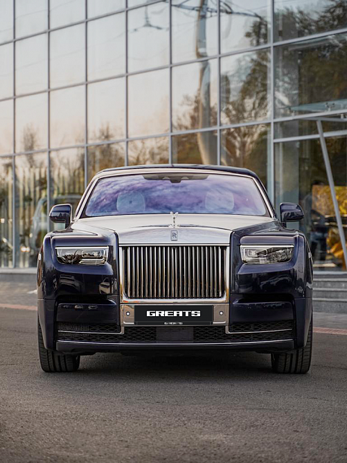 Rolls-Royce Phantom 6.75 (571 л.с.) Синий/белый, 2022