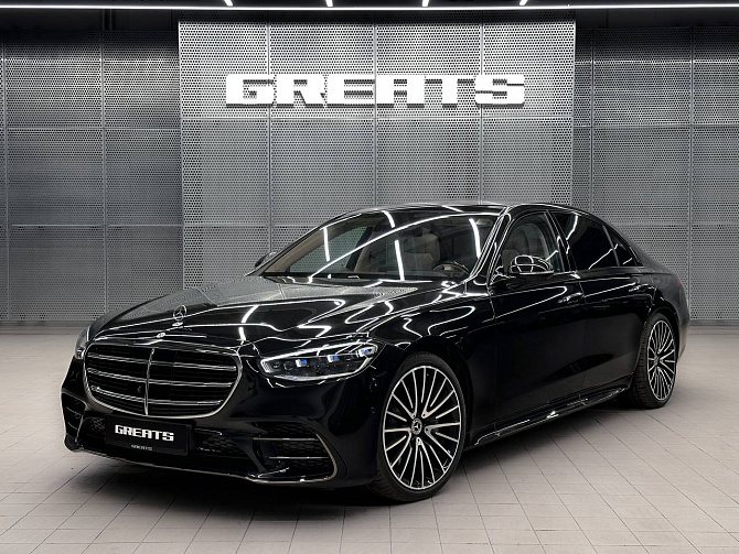 Mercedes-Benz S580 long 4matic 4.0 (503 л.с.) Черный, 2025