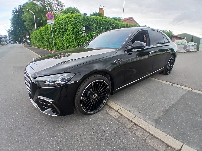 Mercedes-Benz S580 long FL 4.0 (560 л.с.) Черный, 2026