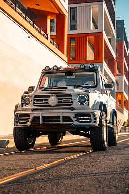 Mercedes-Benz G63 AMG 4x4 Mansory 4.0 (850 л.с.) Слоновая кость, 2023