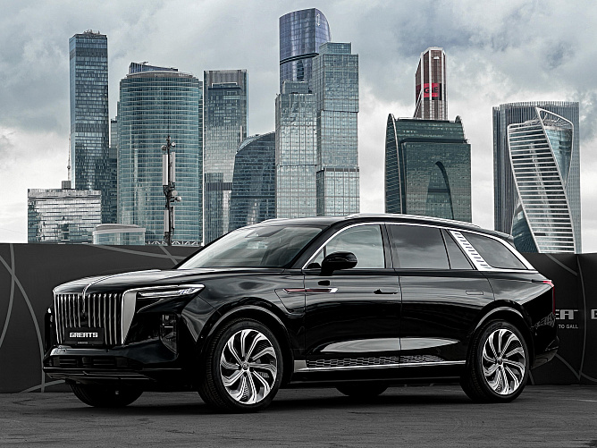 Hongqi E-HS9 0.0 (551 л.с.) Черный, 2023