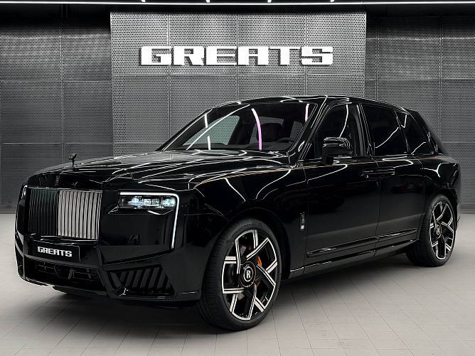 Rolls-Royce Cullinan Black Badge FL 6.75 (600 л.с.) Черный, 2026