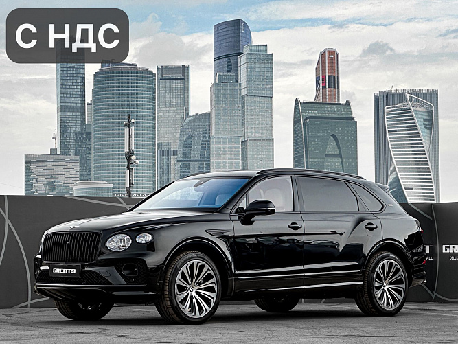 Bentley Bentayga V8 EWB Azure First Edition 4.0 (550 л.с.) Черный, 2023