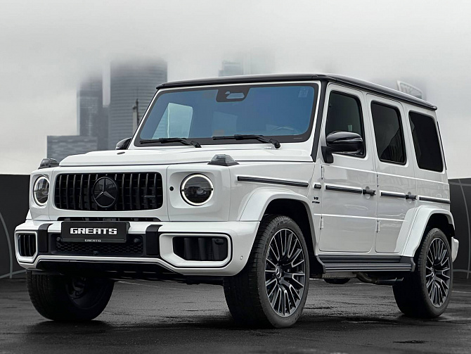 Mercedes-Benz G63 AMG FL 4.0 (585 л.с.) Белый, 2025