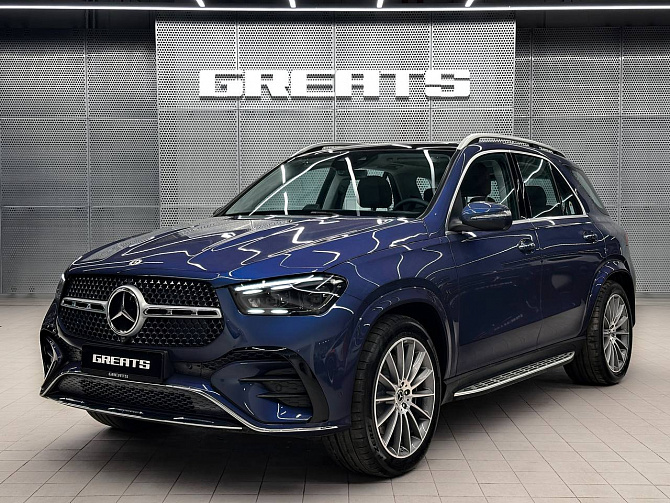 Mercedes-Benz GLE 450 FL 3.0 (381 л.с.) Синий бриллиант, 2025