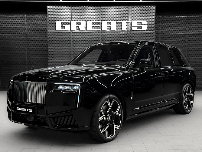 Rolls-Royce Cullinan Black Badge FL 6.75 (600 л.с.) Черный, 2026