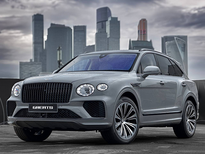 Bentley Bentayga Azure V8 4.0 (550 л.с.) Серый, 2025