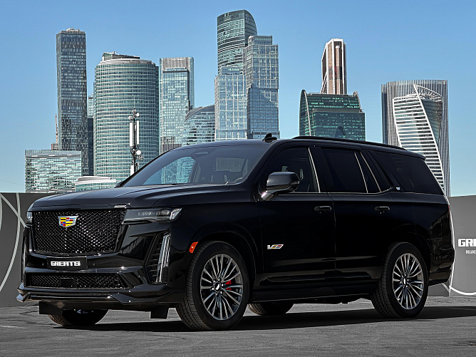 Cadillac Escalade V Series 6.2 (682 л.с.) Черный, 2024