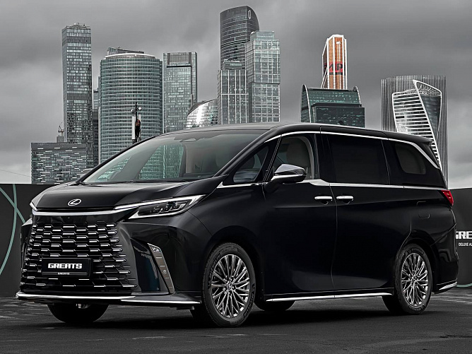 Lexus LM350h 2.5 (190 л.с.) Черный, 2024