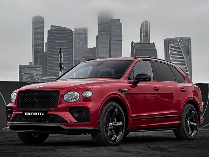 Bentley Bentayga S V8 4.0 (550 л.с.) Красный, 2024