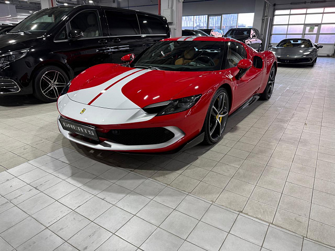 Ferrari 296 GTB 3.0 (830 л.с.) Красный/серебристый, 2023