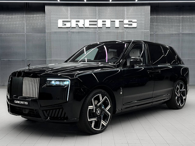 Rolls-Royce Cullinan Black Badge FL 6.75 (600 л.с.) Черный, 2026