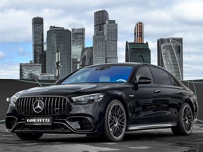 Mercedes-Benz S63 AMG 4.0 (802 л.с.) Черный, 2024