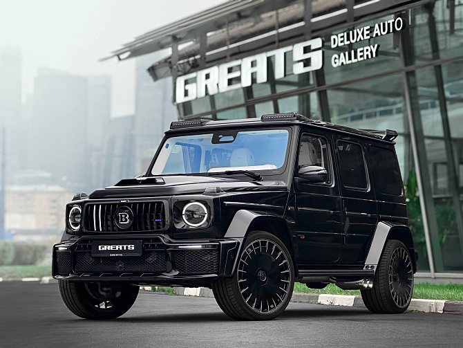 Mercedes-Benz G 800 Brabus 4.0 (800 л.с.) Черный обсидиан, 2025