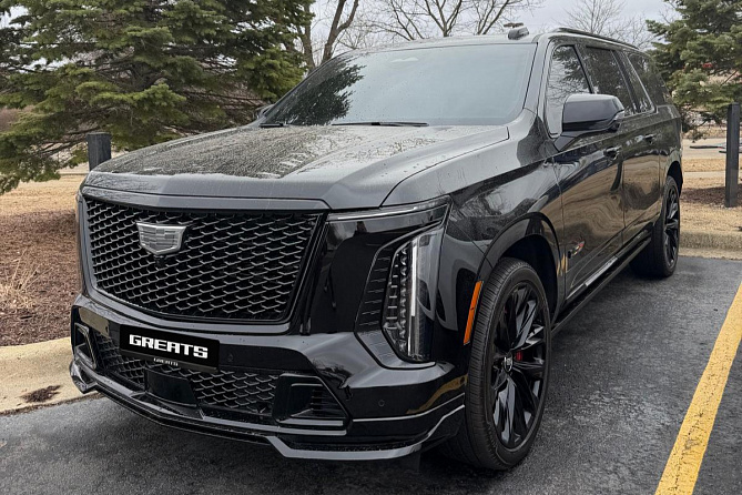 Cadillac Escalade V-Series ESV 6.2 (682 л.с.) Черный, 2026