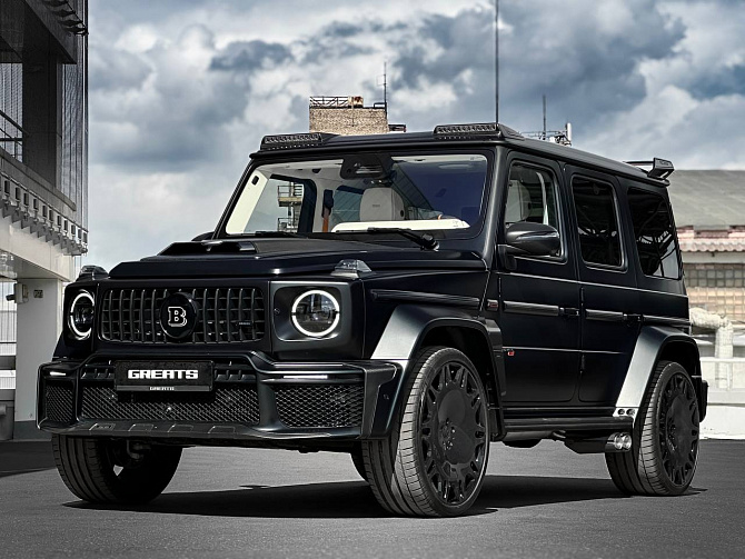 Brabus G 800 Brabus 4.0 (800 л.с.) Черный матовый, 2025