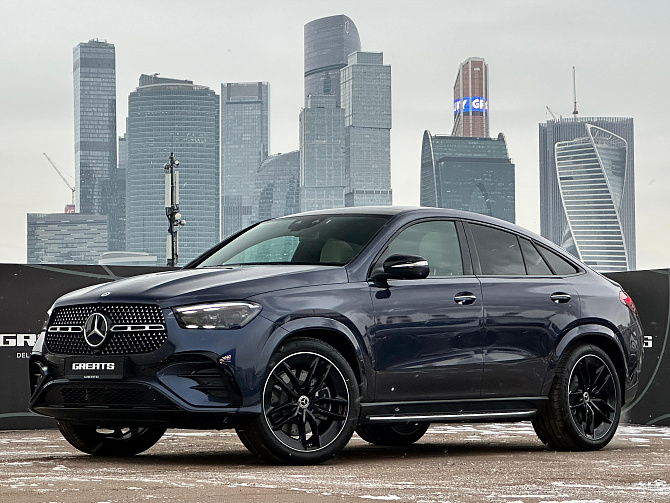 Mercedes-Benz GLE Coupe 450d FL 3.0 (367 л.с.) Синий металлик, 2023