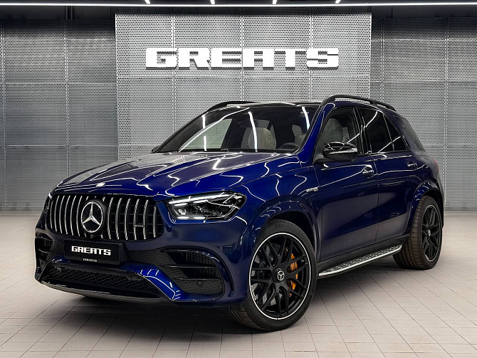 Mercedes-Benz GLE 63 AMG S FL 4.0 (612 л.с.) Синий металлик, 2025