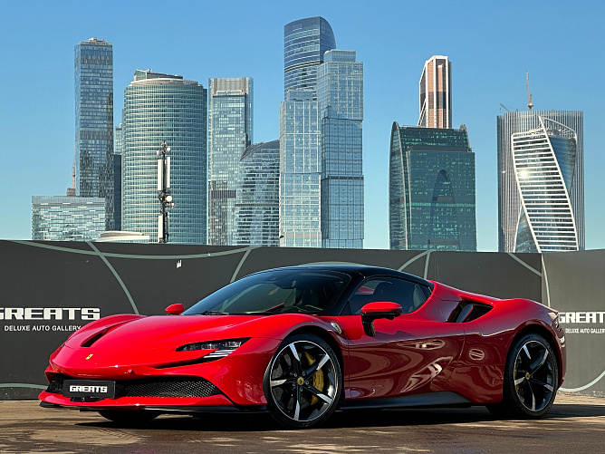 Ferrari SF90 Spider 4.0 (1000 л.с.) Красный, 2024