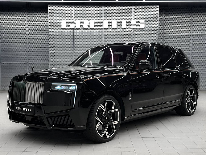 Rolls-Royce Cullinan Black Badge FL 6.75 (600 л.с.) Черный, 2024