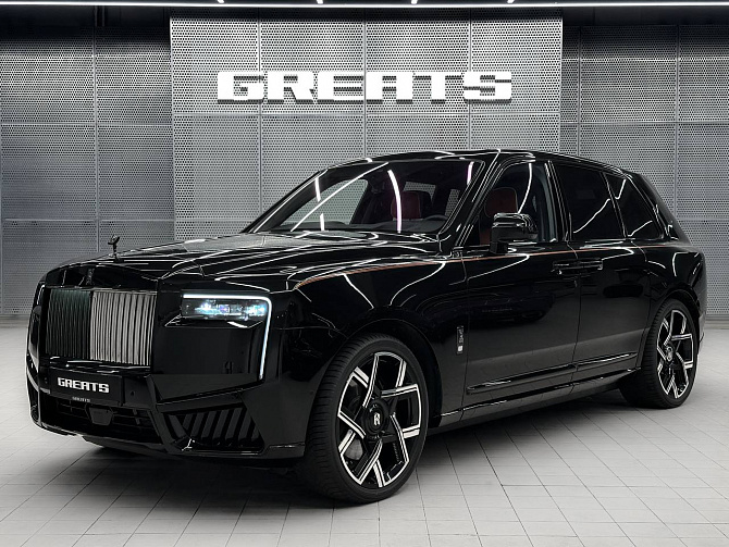Rolls-Royce Cullinan Black Badge FL 6.75 (600 л.с.) Черный, 2024