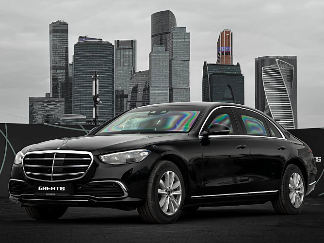Mercedes-Benz S680 Guard 6.0 (612 л.с.) Черный, 2024