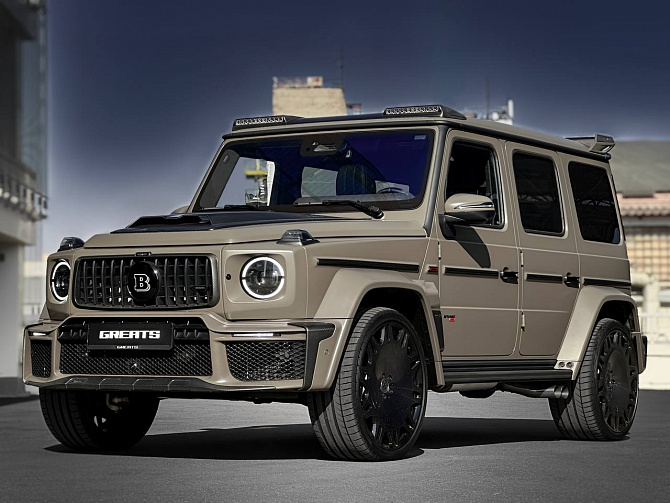 Mercedes-Benz G 800 Brabus 4.0 (800 л.с.) Темно-оливковый magno, 2025