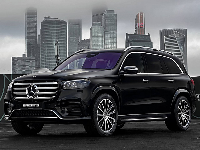 Mercedes-Benz GLS 450d FL 3.0 (367 л.с.) Черный, 2024
