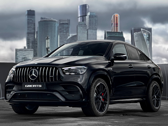 Mercedes-Benz GLE Coupe 63 AMG S FL 4.0 (612 л.с.) Черный, 2025