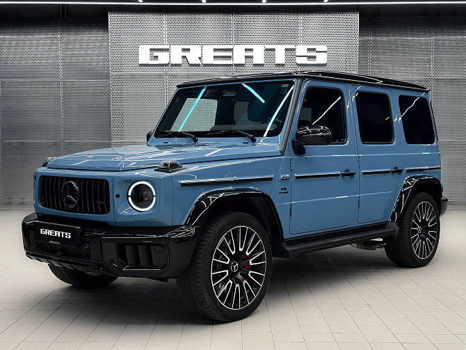 Mercedes-Benz G63 AMG FL 4.0 (585 л.с.) Китайский синий, 2025