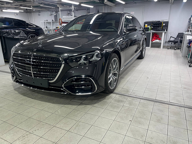 Mercedes-Benz S450d long FL 3.0 (367 л.с.) Графит металлик, 2026