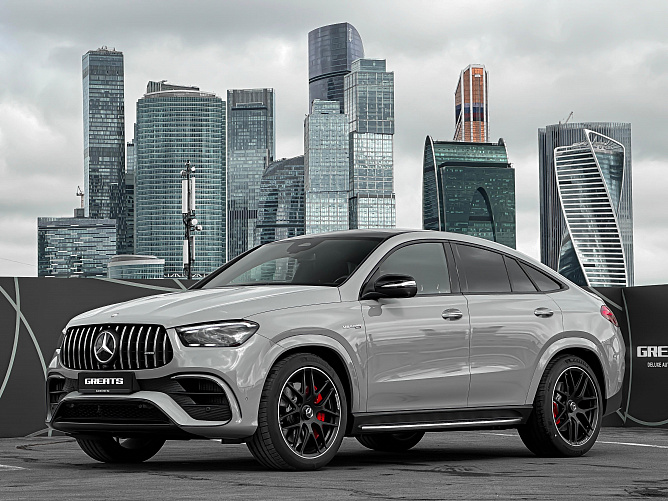 Mercedes-Benz GLE Coupe 63 AMG S FL 4.0 (612 л.с.) Альпийский серый, 2024