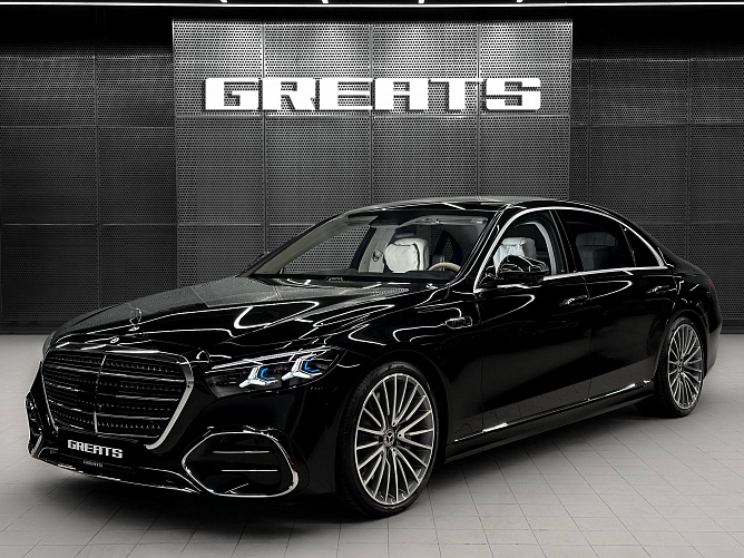 Mercedes-Benz S580 long FL 4.0 (560 л.с.) Черный, 2026