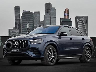 Mercedes-Benz GLE Coupe 53 AMG FL 3.0 (435 л.с.) Синий, 2024
