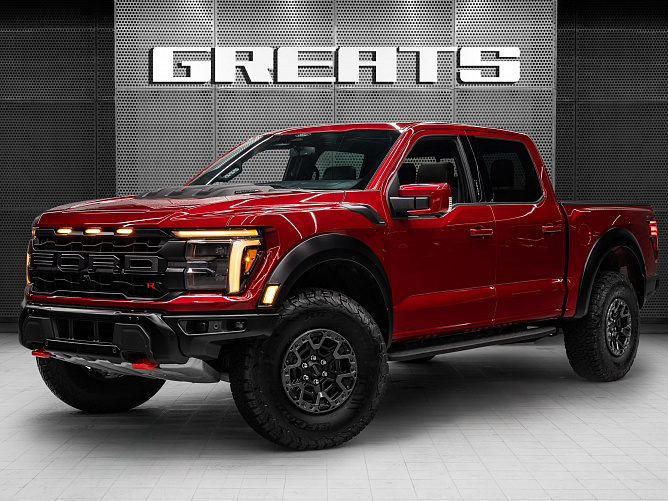 Ford F-150 Raptor R 5.2 (720 л.с.) Красный, 2026