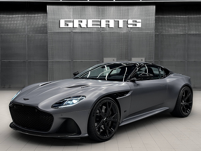 Aston Martin DBS Coupe Superleggera 5.2 (725 л.с.) Черный (серая пленка), 2021