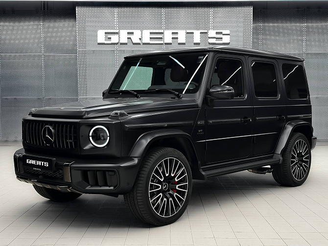 Mercedes-Benz G63 AMG FL 4.0 (585 л.с.) Черный матовый, 2026