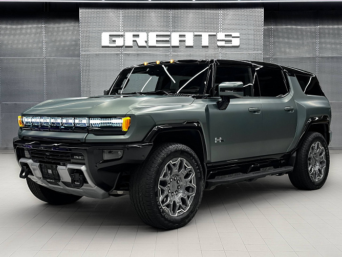 GMC Hummer EV 0.0 (625 л.с.) Зеленый матовый, 2023