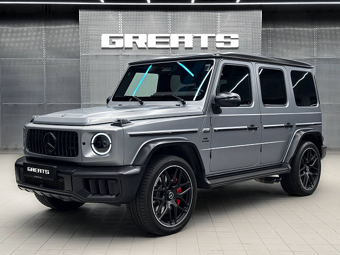 Mercedes-Benz G63 AMG FL 4.0 (585 л.с.) Платина magno, 2026
