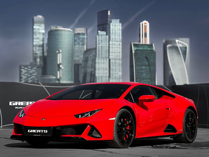 Lamborghini Huracan 5.2 (640 л.с.) Красный, 2022