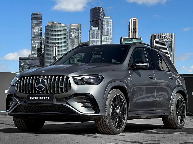 Mercedes-Benz GLE 53 AMG FL 3.0 (435 л.с.) Серый селенит металлик, 2025