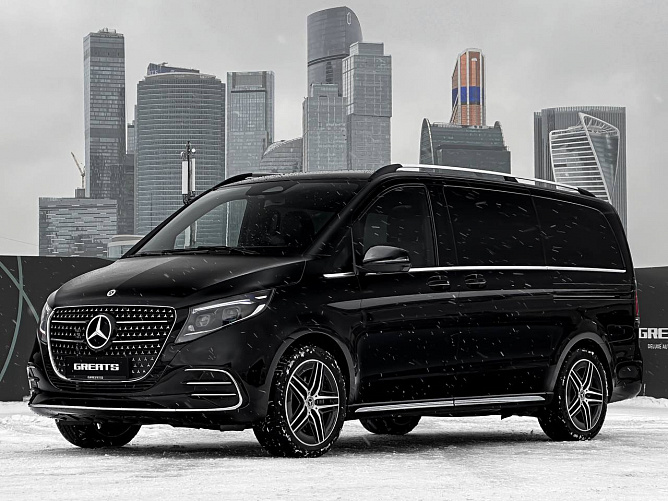 Mercedes-Benz V 300d L FL 2.0 (237 л.с.) Черный, 2024
