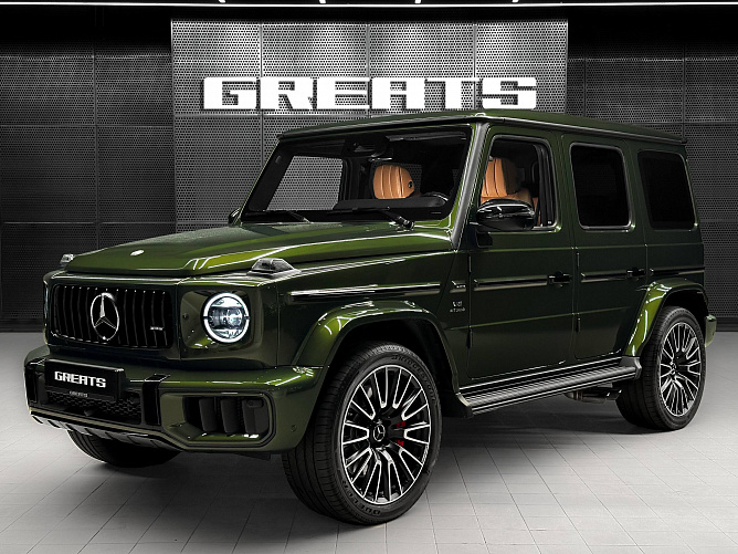 Mercedes-Benz G63 AMG FL 4.0 (585 л.с.) Оливковый, 2026
