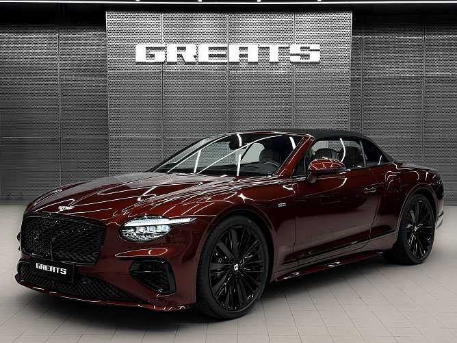 Bentley Continental GTC Speed First Edition 4.0 (782 л.с.) Бордовый, 2026