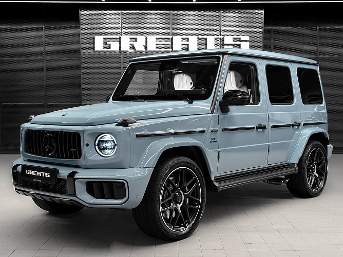 Mercedes-Benz G63 AMG FL 4.0 (585 л.с.) Голубой aquamint, 2026