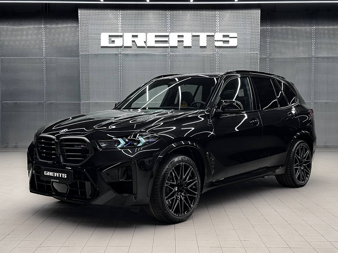 BMW X5M Competition FL 4.4 (625 л.с.) Черный, 2025