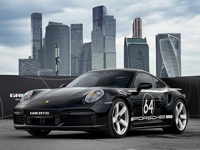 Porsche 911 Turbo S 50 Years 3.8 (650 л.с.) Темно-синий, 2025