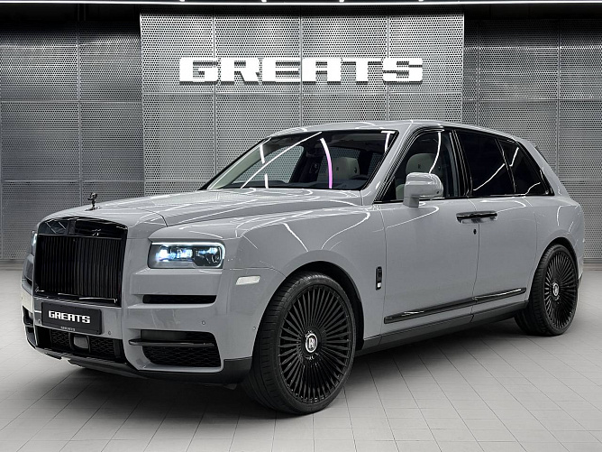 Rolls-Royce Cullinan Black Badge 6.75 (600 л.с.) Серый, 2019