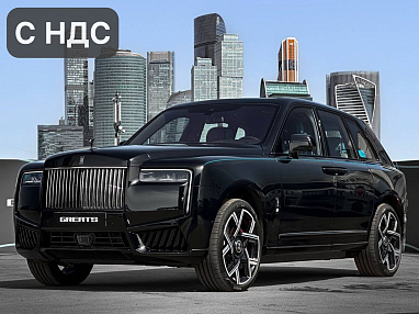 Rolls-Royce Cullinan Black Badge FL 6.75 (600 л.с.) Черный, 2025