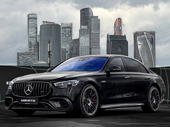 Mercedes-Benz S63 AMG 4.0 (802 л.с.) Черный, 2024